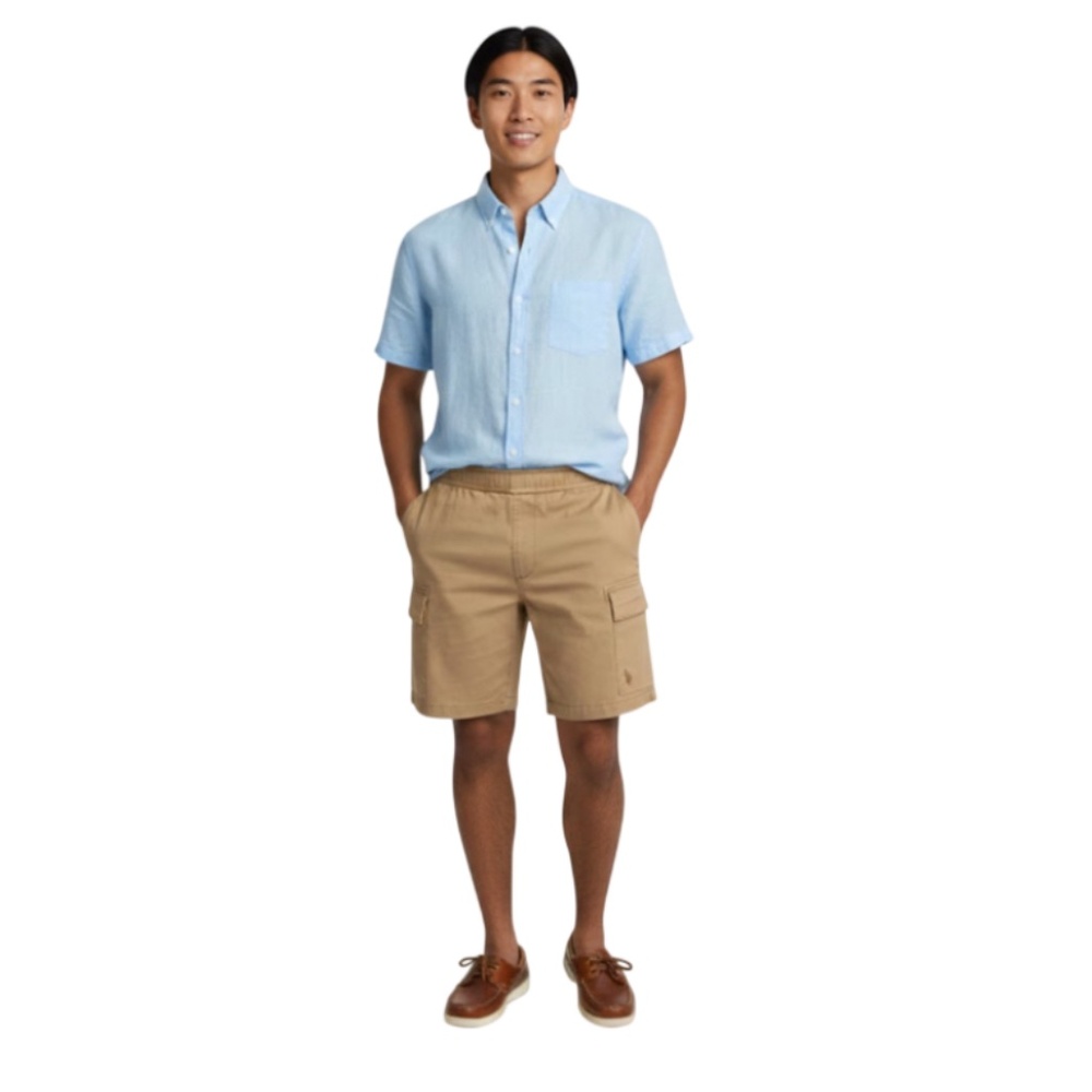 U.S. Polo Assn. Men's Comfort Waist Cargo Short